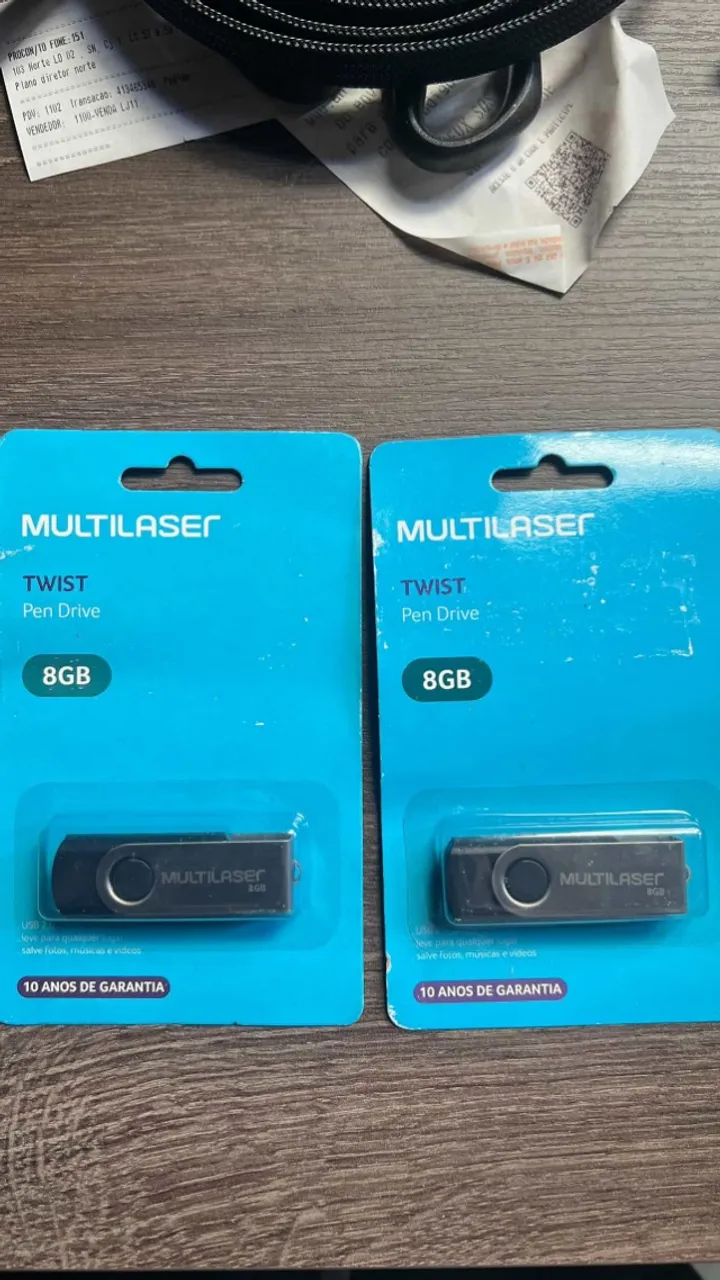 Pen Drive 8GB Multilaser