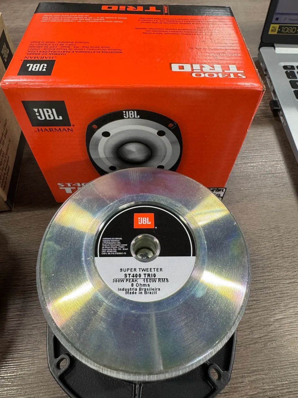Super tweeter jbl s400 trinion em alumínio a unidade na promoção