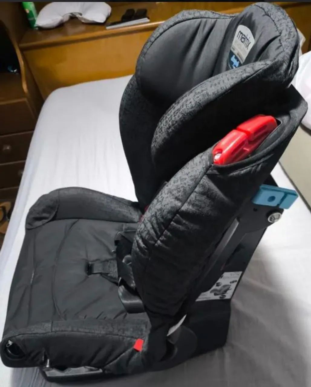 Cadeira infantil para carro Burigotto Matrix Evolution mesclado negro<br>Segurança e conforto - Foto 2