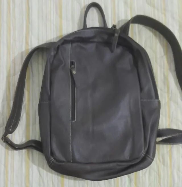 Mochila da Casio - couro - Foto 3