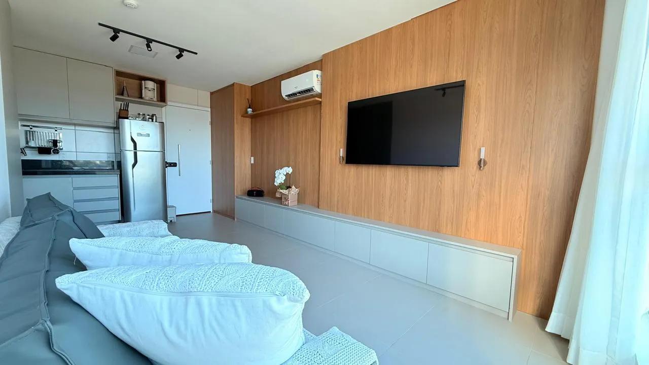 Alugo apt quarto e sala Mobiliado-altissimo padrao em area nobre de Recife - vista mar