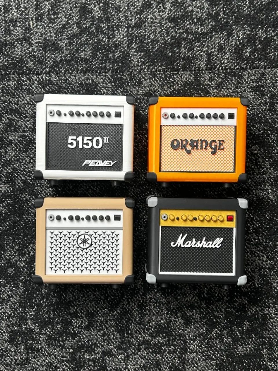 Pen Holder / Desk Organizer - Mini Amplifier Style