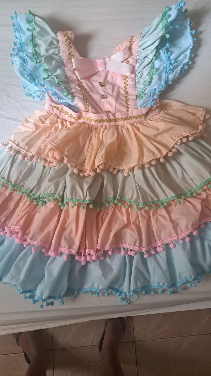Vestido luxo junino
