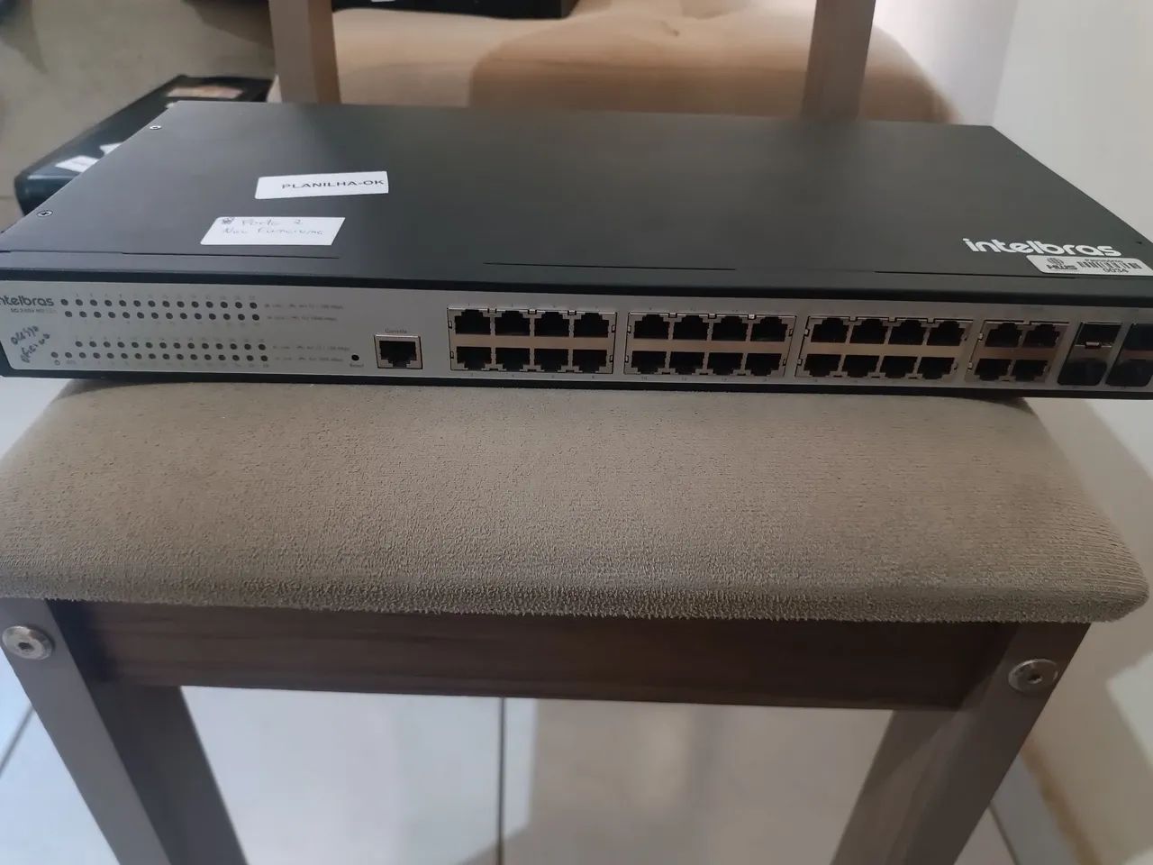 Switch Intelbras SG 2404 MR L2+ (usado) - Foto 3