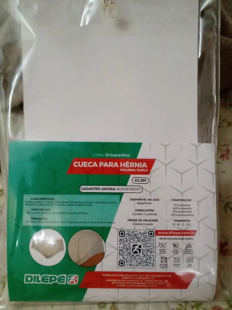 CUECA PARA HÉRNIA ( NOVA ) - Foto 3