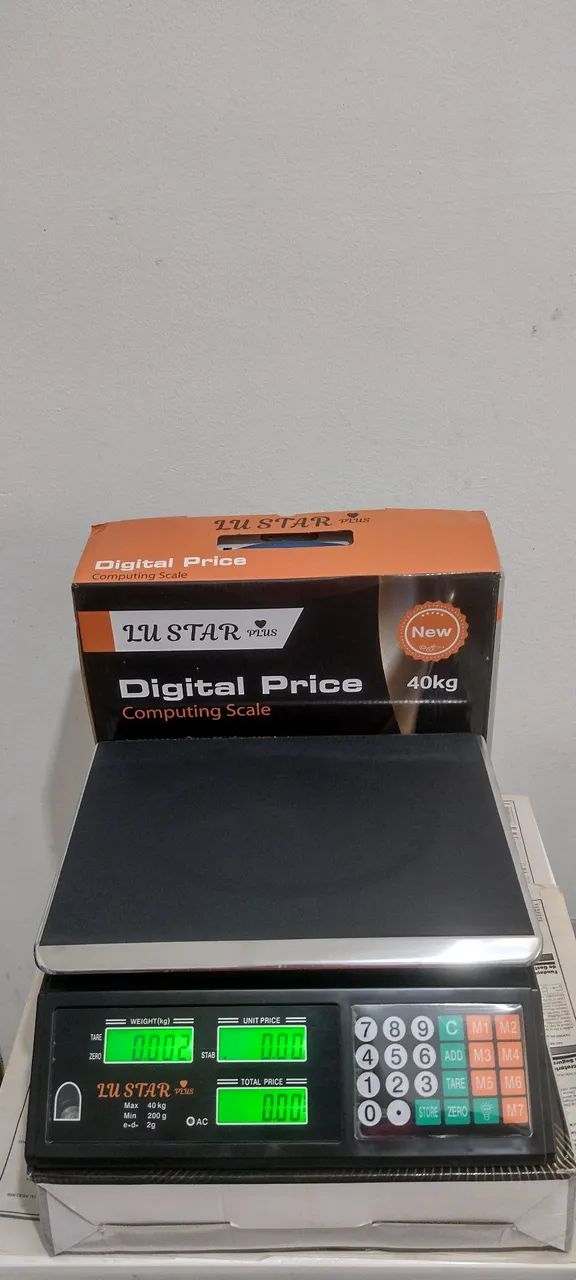 Balança com capacidade de até 40 kg Nova 