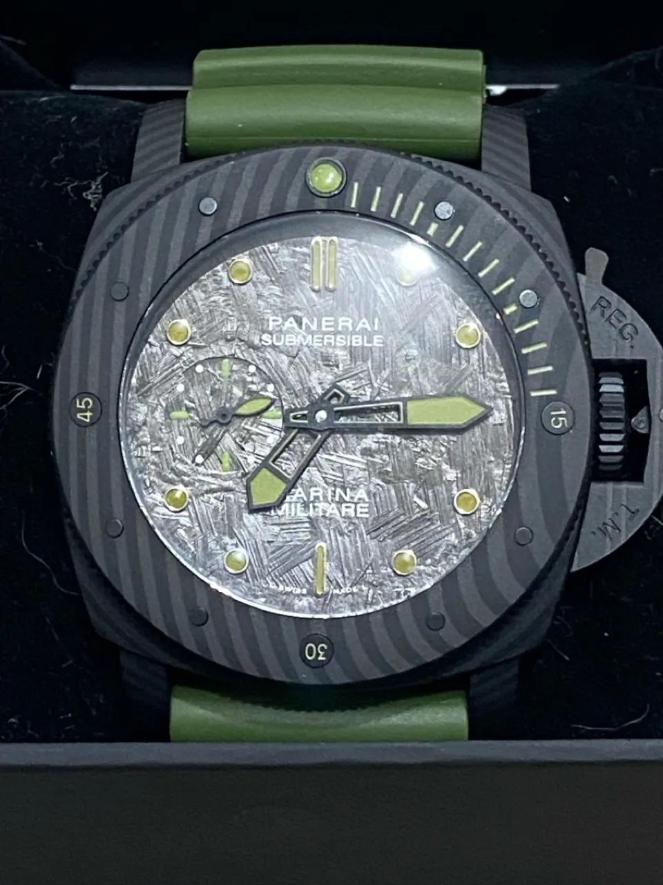 Relógio Panerai militare carbon - Foto 3