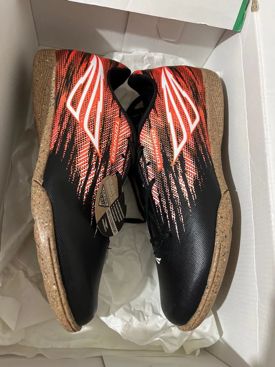 Chuteira Futsal Penalty Tornado - Foto 4