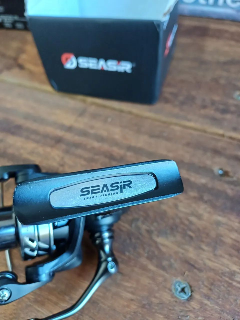 MOLINETE STREAM 1000 ULTRA LIGHT APENAS 136 GRAMAS DRAG 6 KILOS  - Foto 4