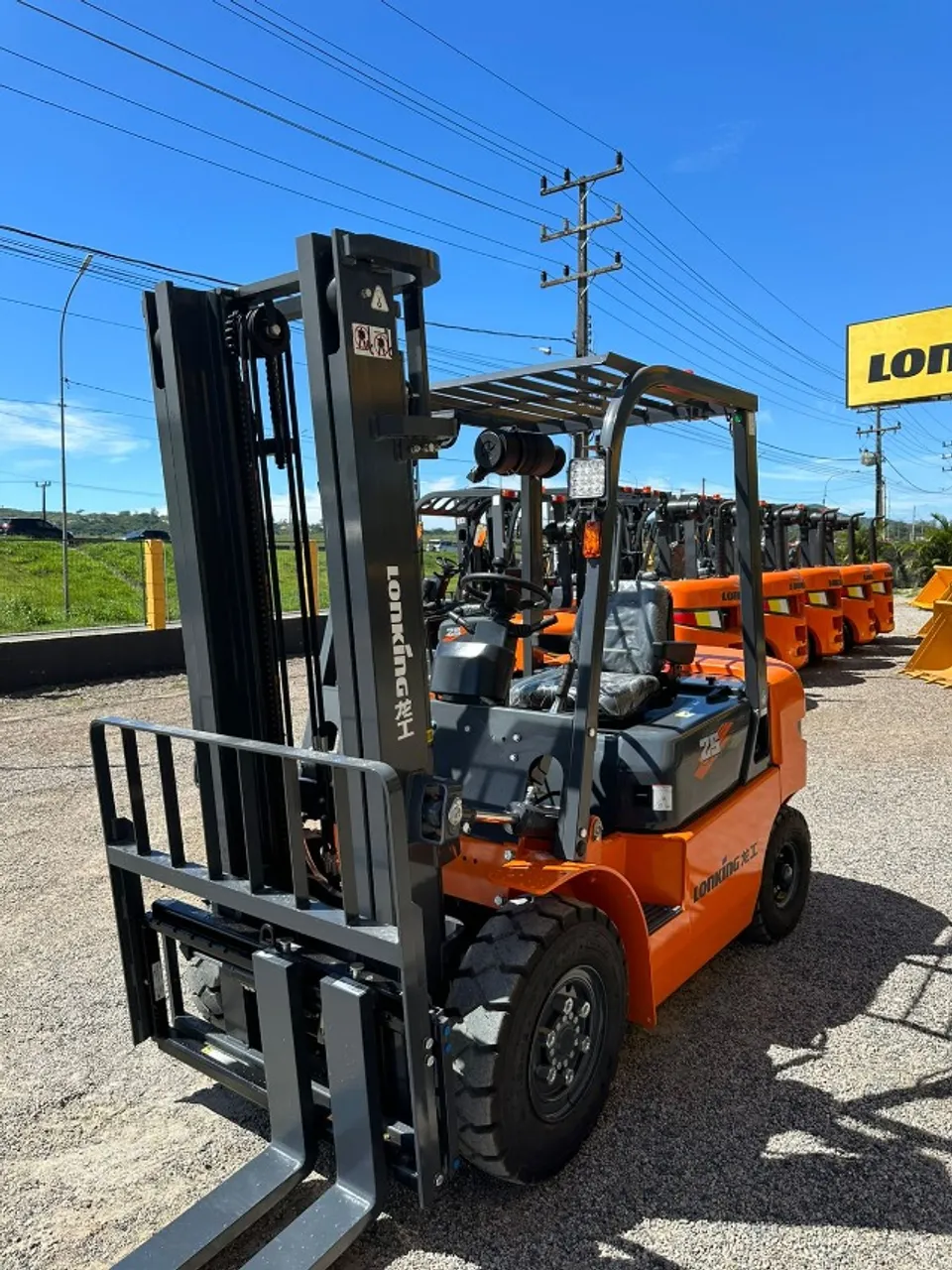 EMPILHADEIRA LONKING | 2.500 KG | DUPLEX | OFERTA ESPECIAL