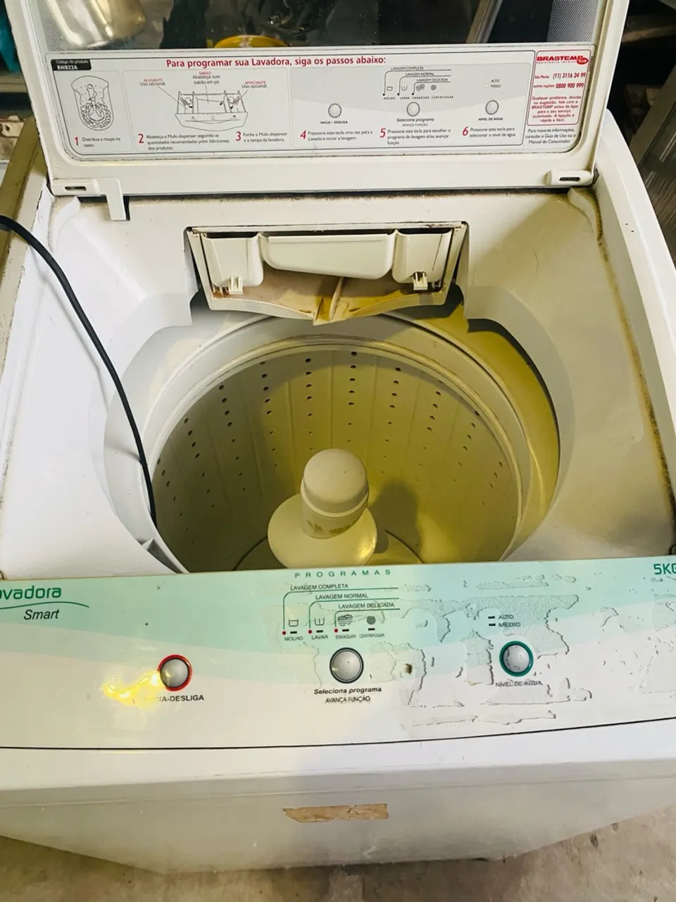 Máquina de lavar Brastemp 5kg