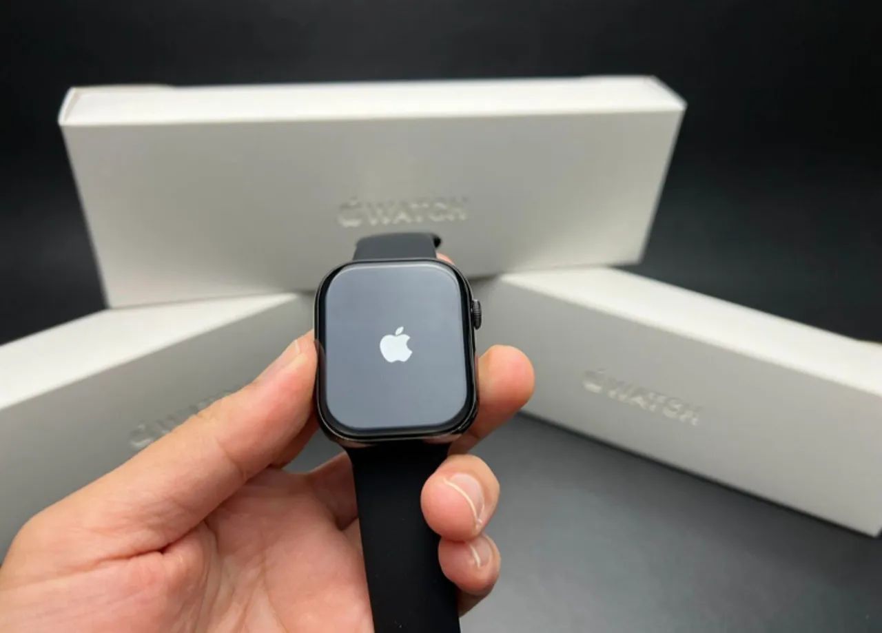 AppleWatch Series 10GPS 46mm Preto - Novo - Foto 2