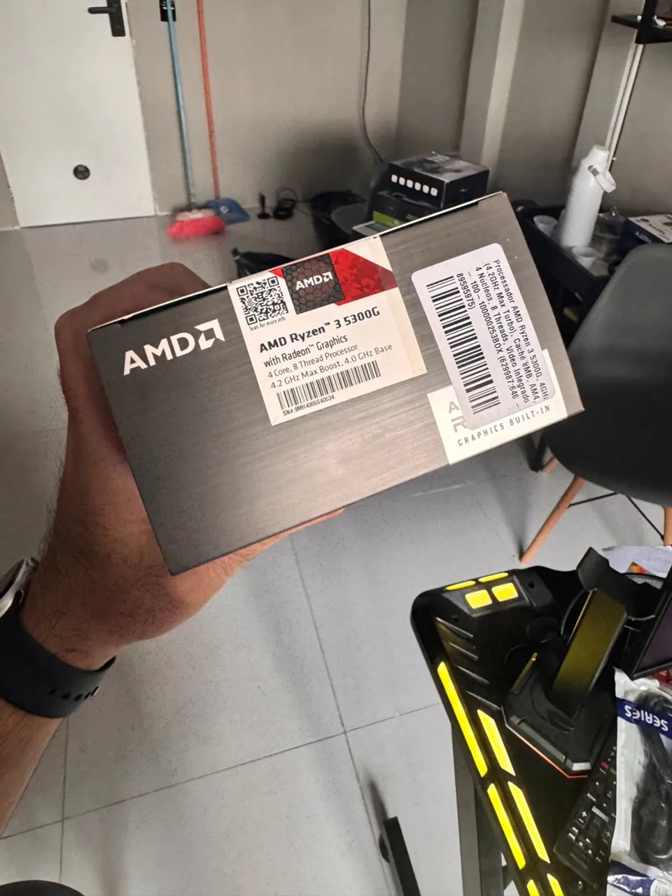 Processador AMD Ryzen 3 5300G LACRADO