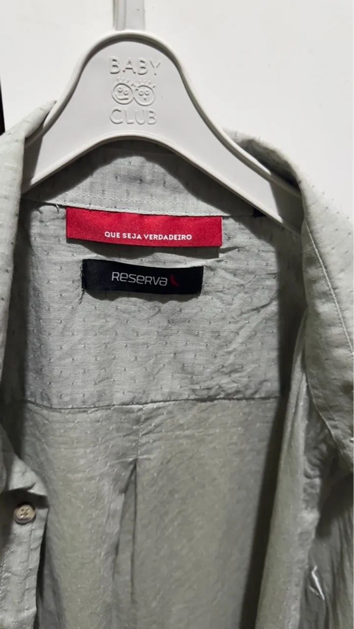Camisa Reserva Manga Comprida - Elegância e Conforto - Foto 2