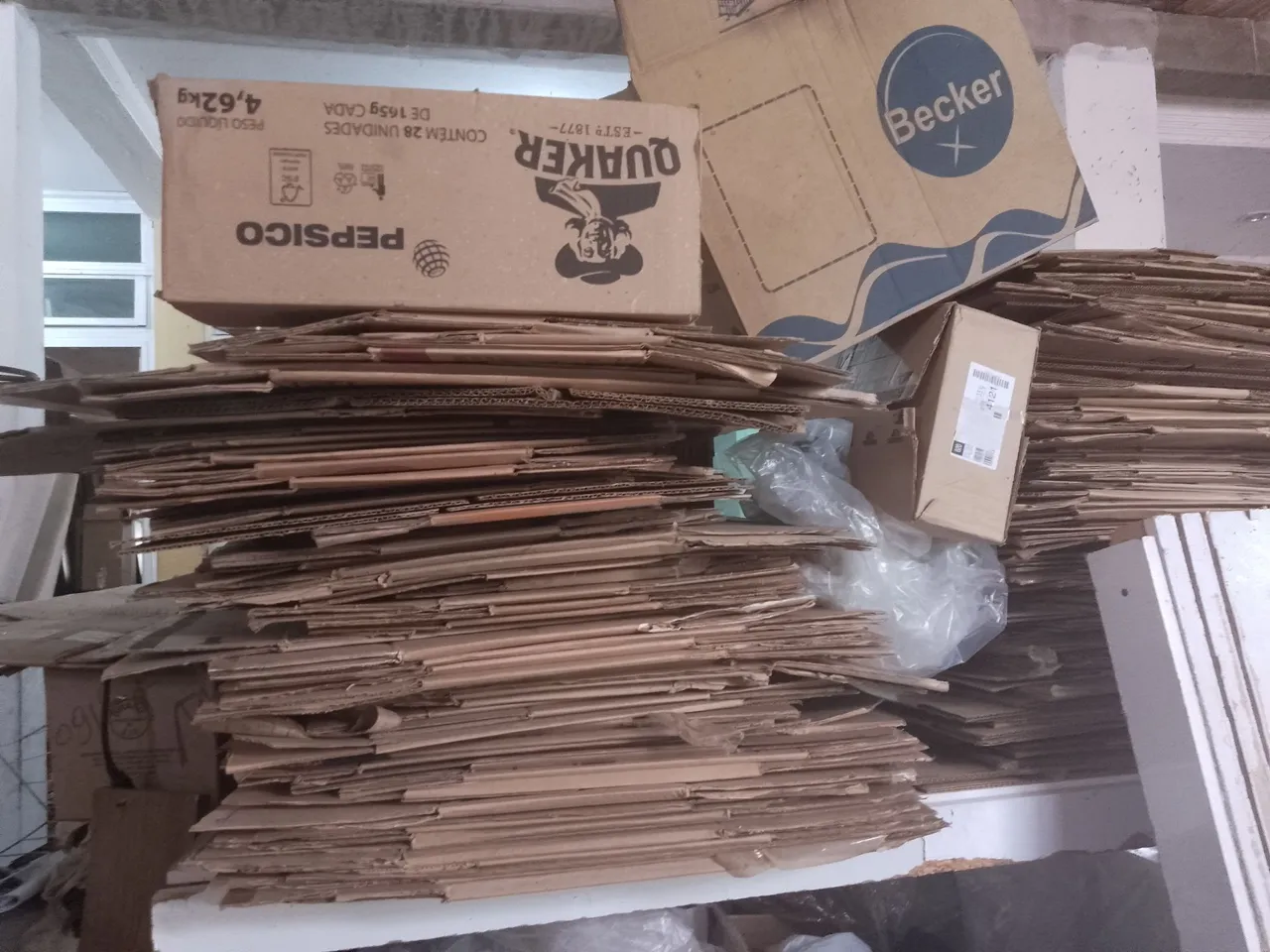 Caixas de papelão