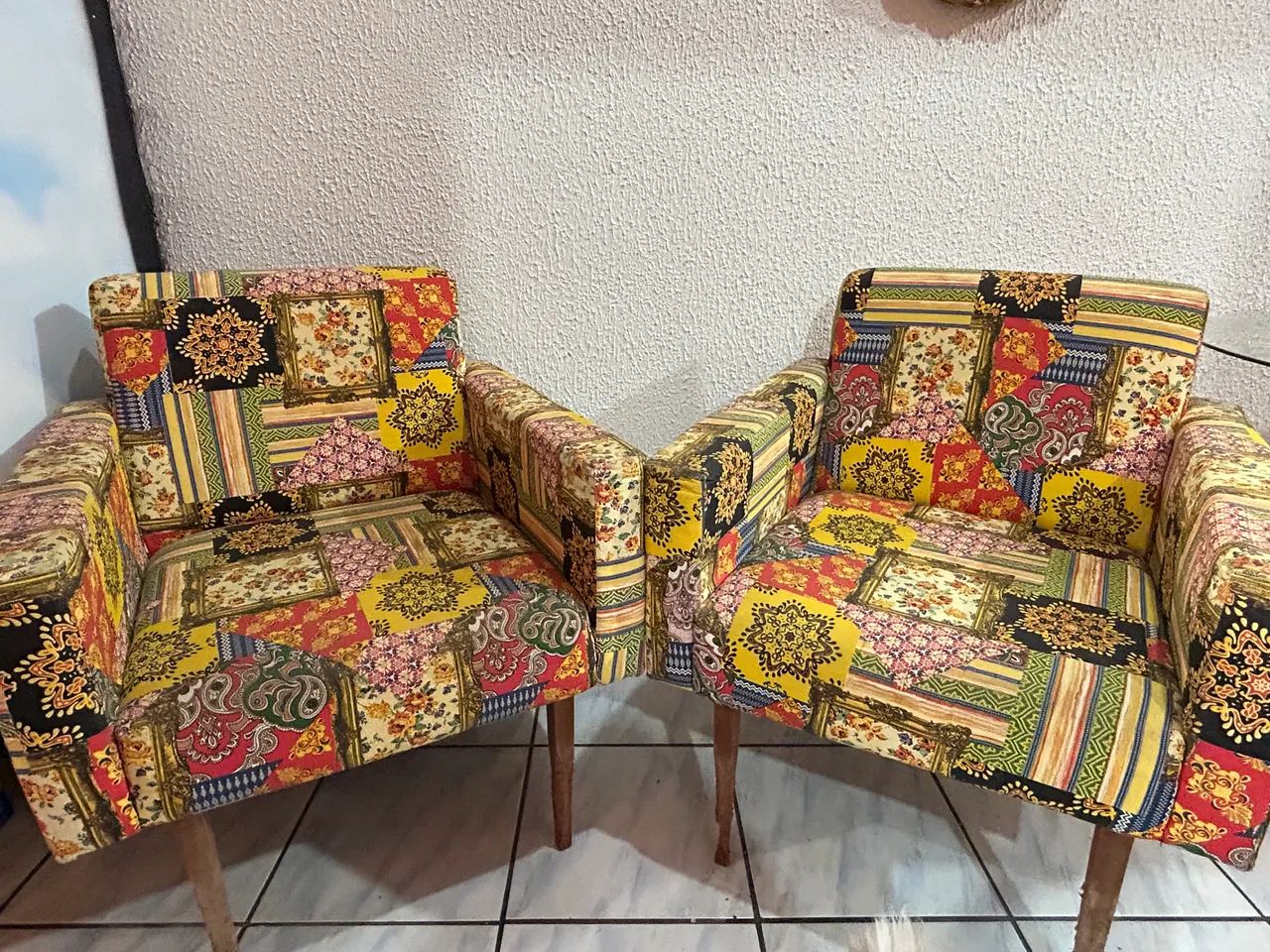 Poltrona estampada para decoração - Foto 3