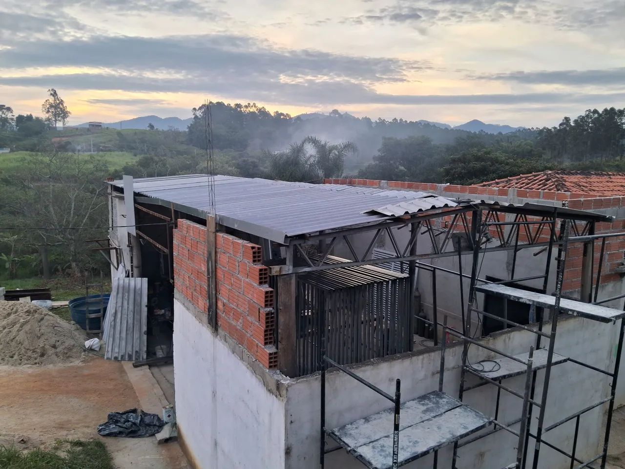 Cobertura metálica para galpão medidas 6x 15 - Foto 5