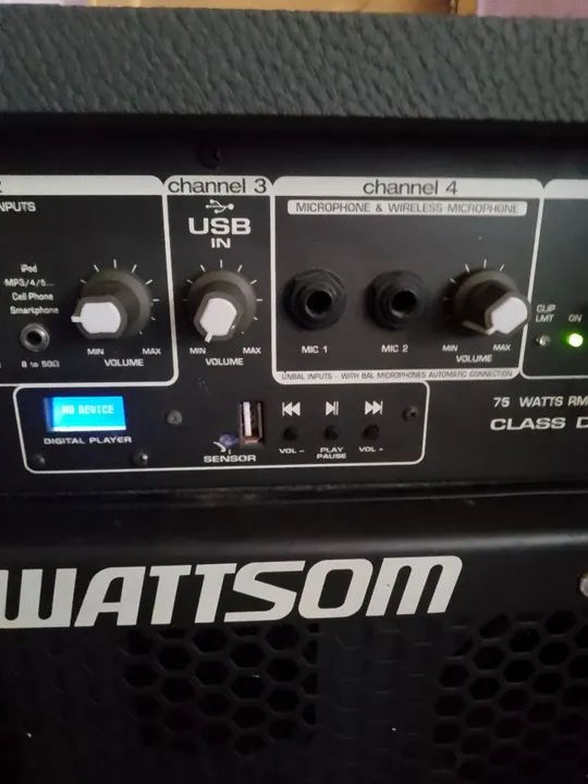 Caixa amplificada Wattson D 300 - Foto 2