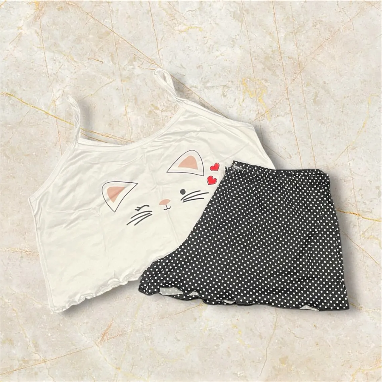 Conjunto Baby Doll G/GG (várias estampas)