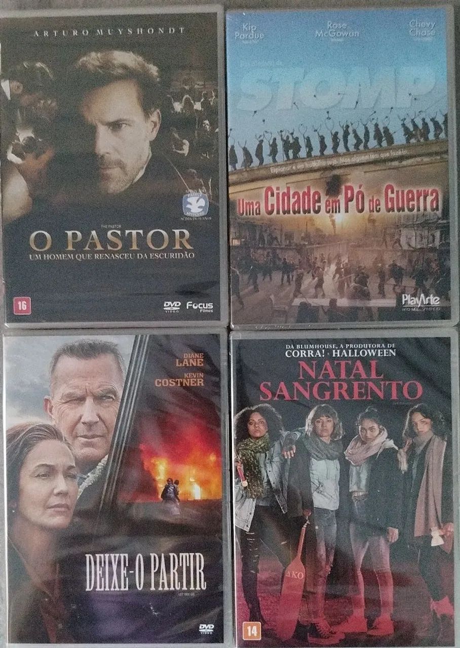 10 Filmes em DVDs + 2 de brinde - Diversos Gêneros - Foto 3