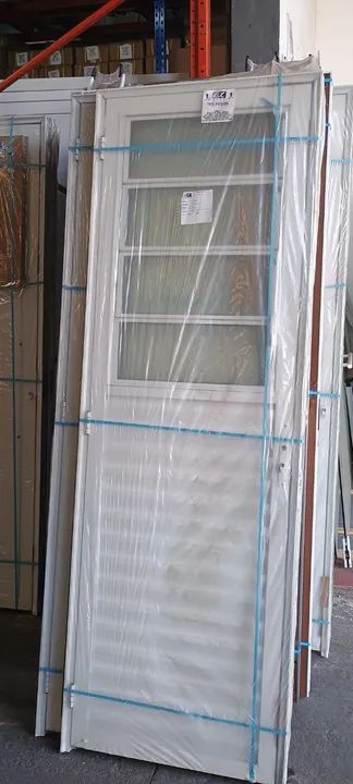 Porta aluminio branco  Modelo aL25- 2.10x80 Frete a combinar