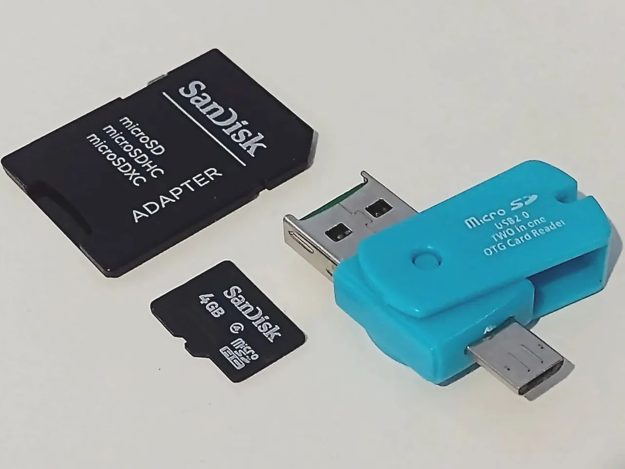 Cartão SD 4gb + adpatdor  - Foto 3