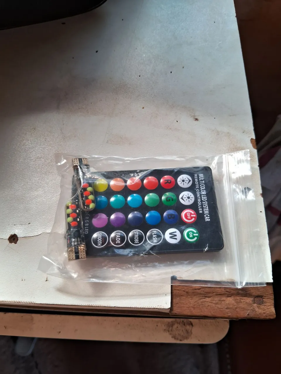 Controle Remoto LED RGB para Motos