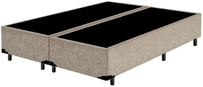 Cama box base bipartido direto de fábrica