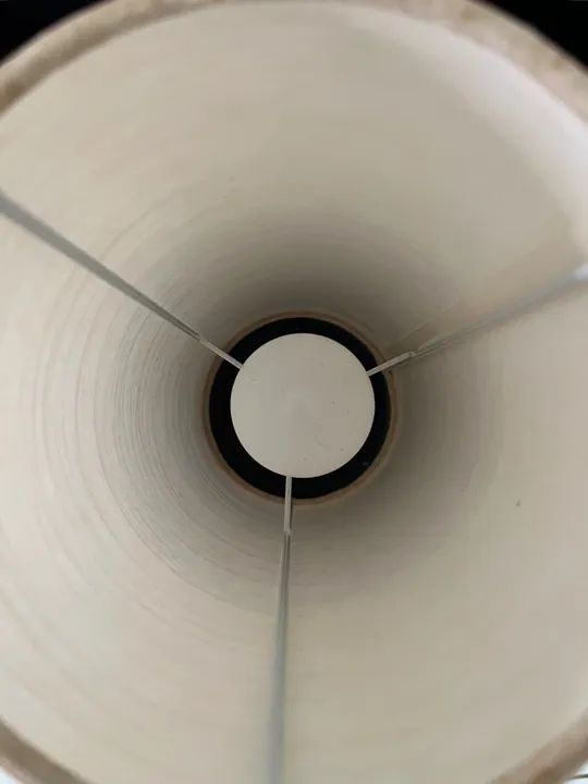 Abajur de fibra natural - Foto 2