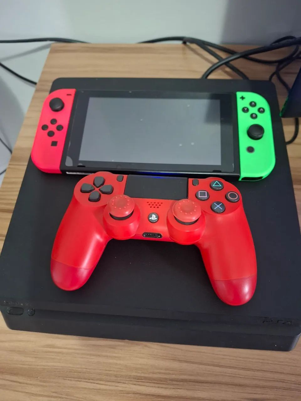 Troco Ps4 slim e Nintendo switch v2 por PS5 ou PC