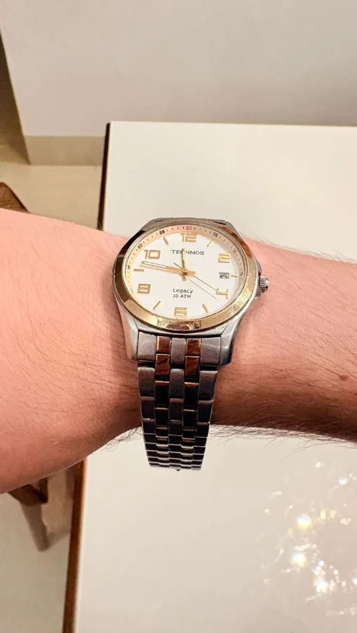 Technos Legacy Dourado e Prata  - Foto 2