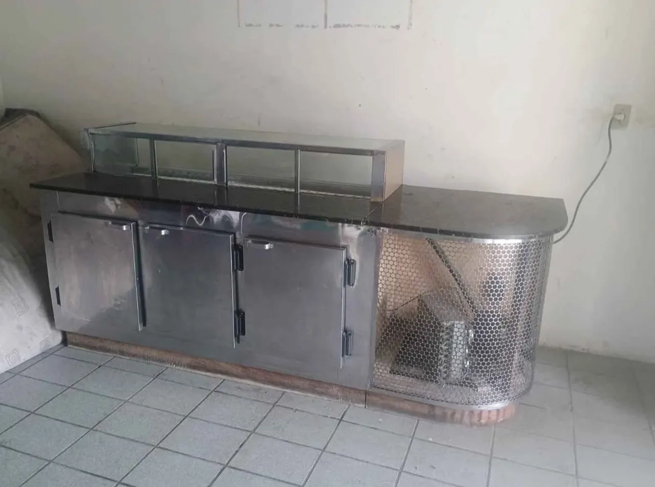 Balcão Refrigerado 3 portas 220v ENTREGO funcionando