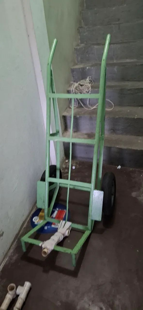 Carrinho pneumático 300 kg para sair rápido!  - Foto 5