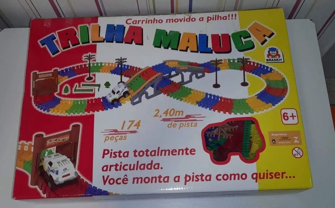 Pista Trilha Maluca - Brinquedo Infantil - Foto 3