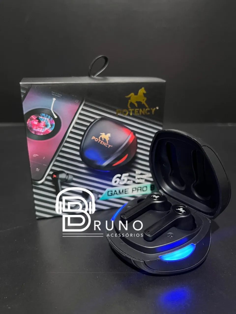 Fone Bluetooth GamePro8 sem fio  - Foto 3
