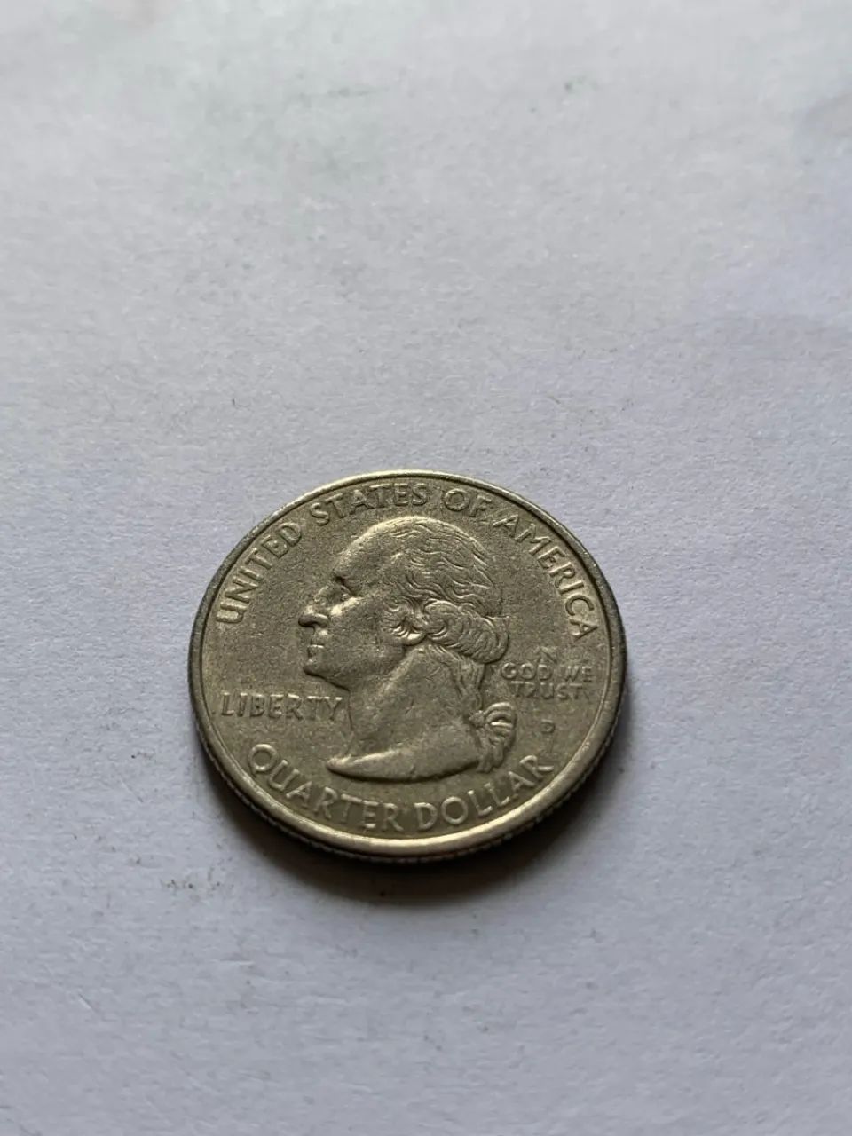 Moeda Americana Quarter Dollar
