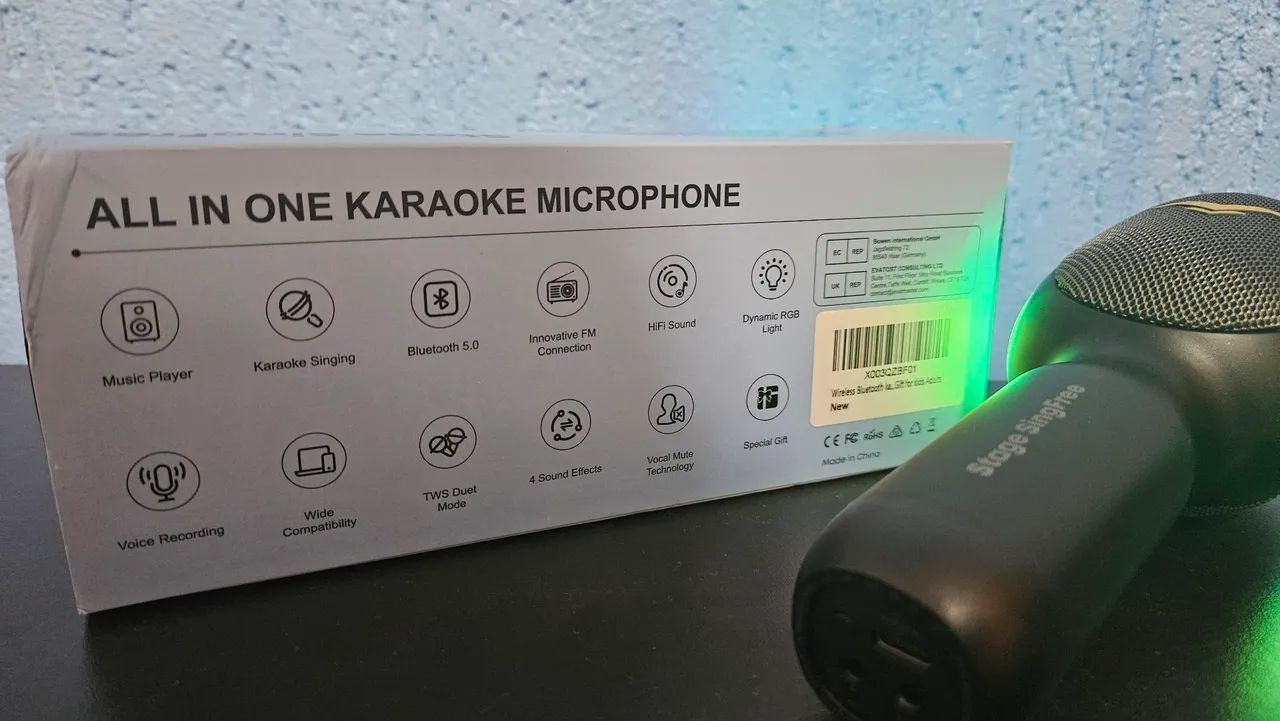 Microfone Karaokê Stage SingFree  - Foto 3