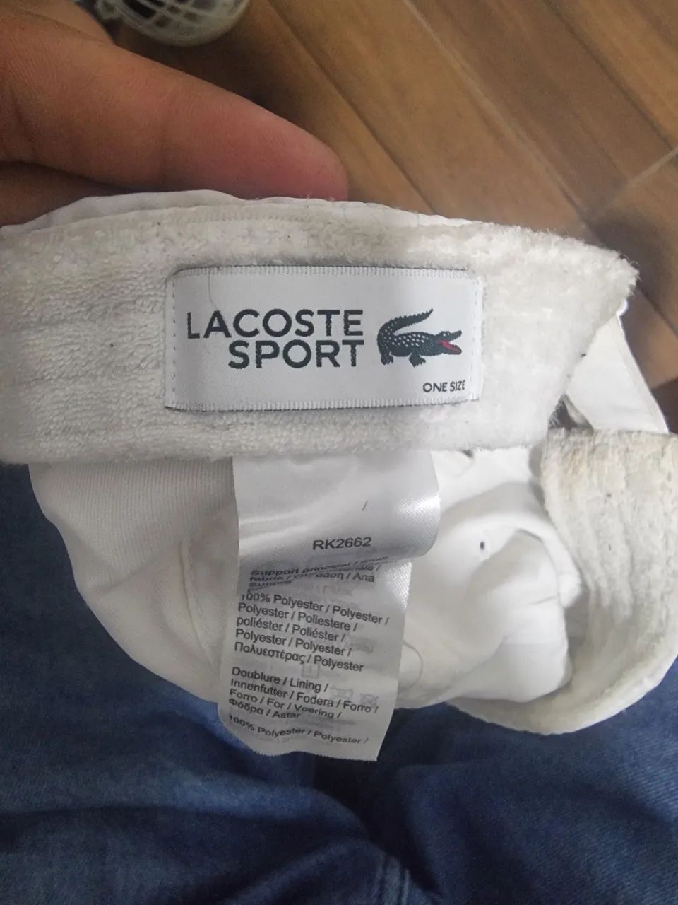 Boné Lacoste Sport Original 