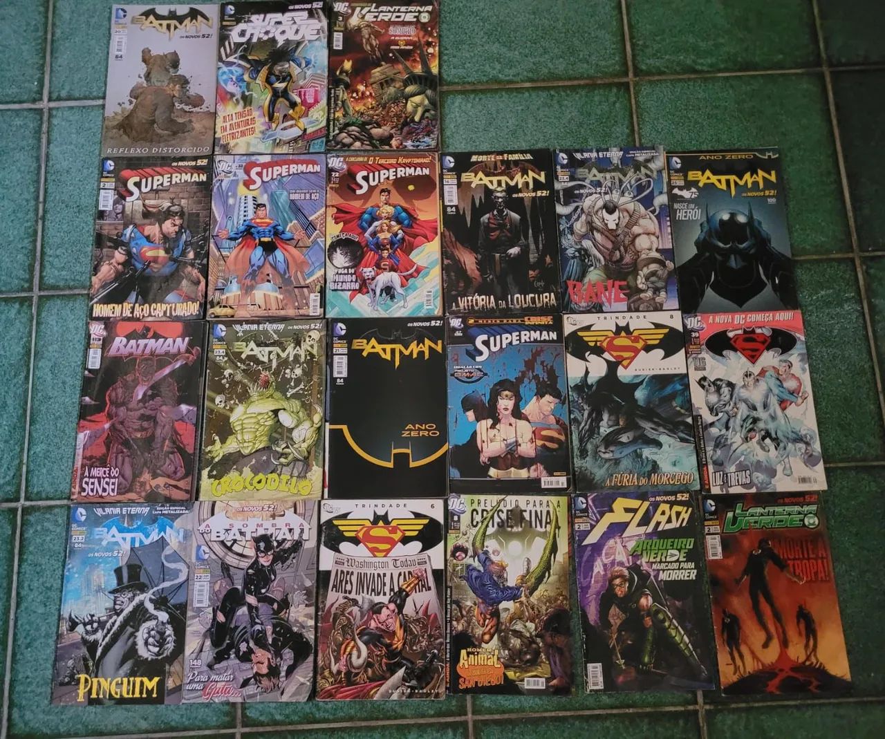 HQs DC Comics E Marvel Comics Só Vendo O Lote