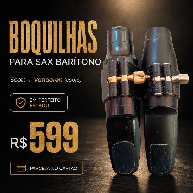 Boquilhas para sax baritono