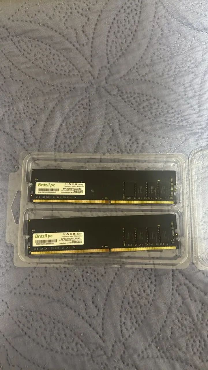 MEMÓRIA RAM 16GB DDR4 (8x2) 3200mhz 