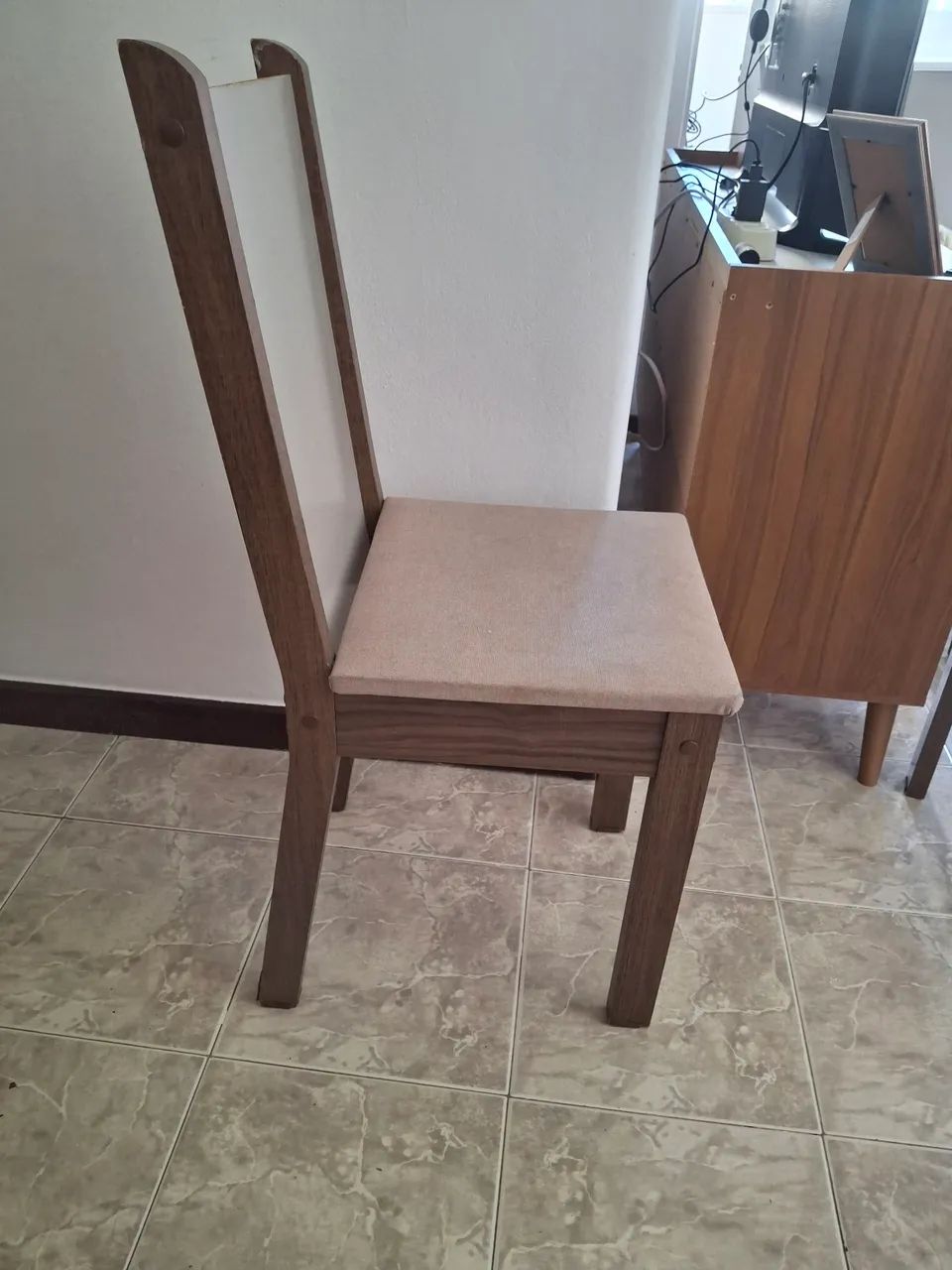 Mesa tampo de vidro 4 lugares  - Foto 3