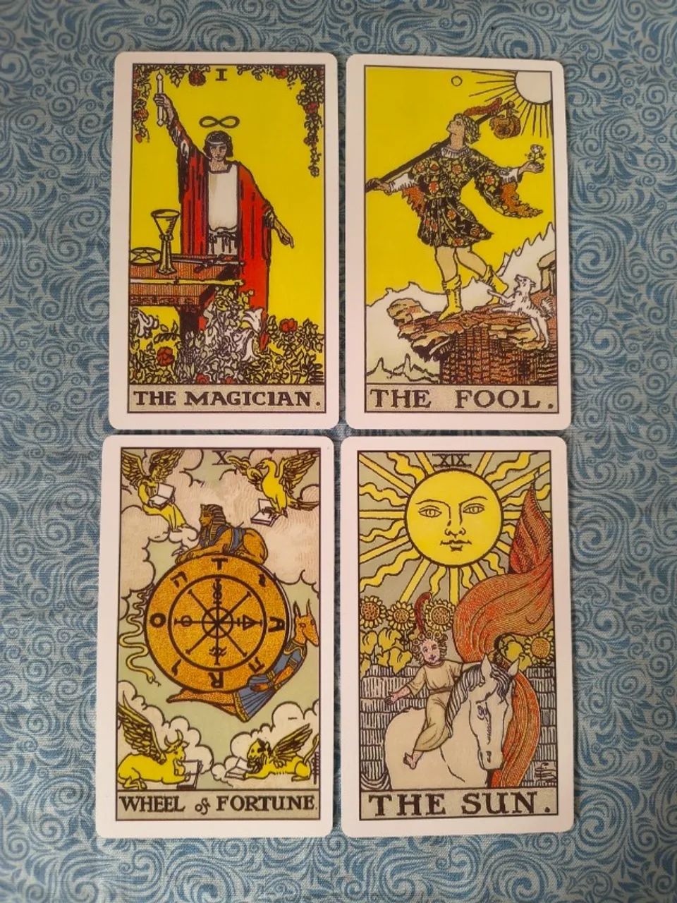 Deck de tarô Rider Waite | "Tarot Original 1909" - Foto 4