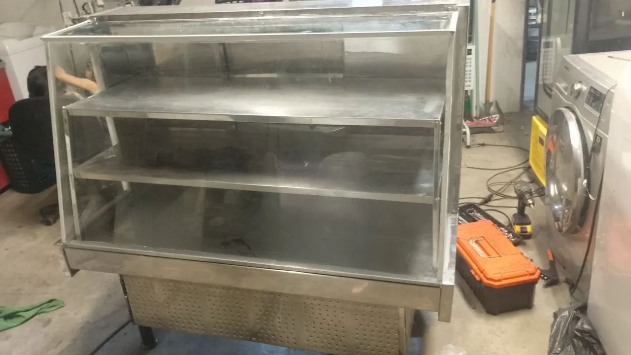 Balcão inox refrigeração 