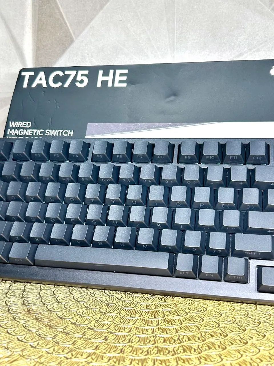 Teclado Magnético Akko TAC 75 HE com Fio - Foto 5
