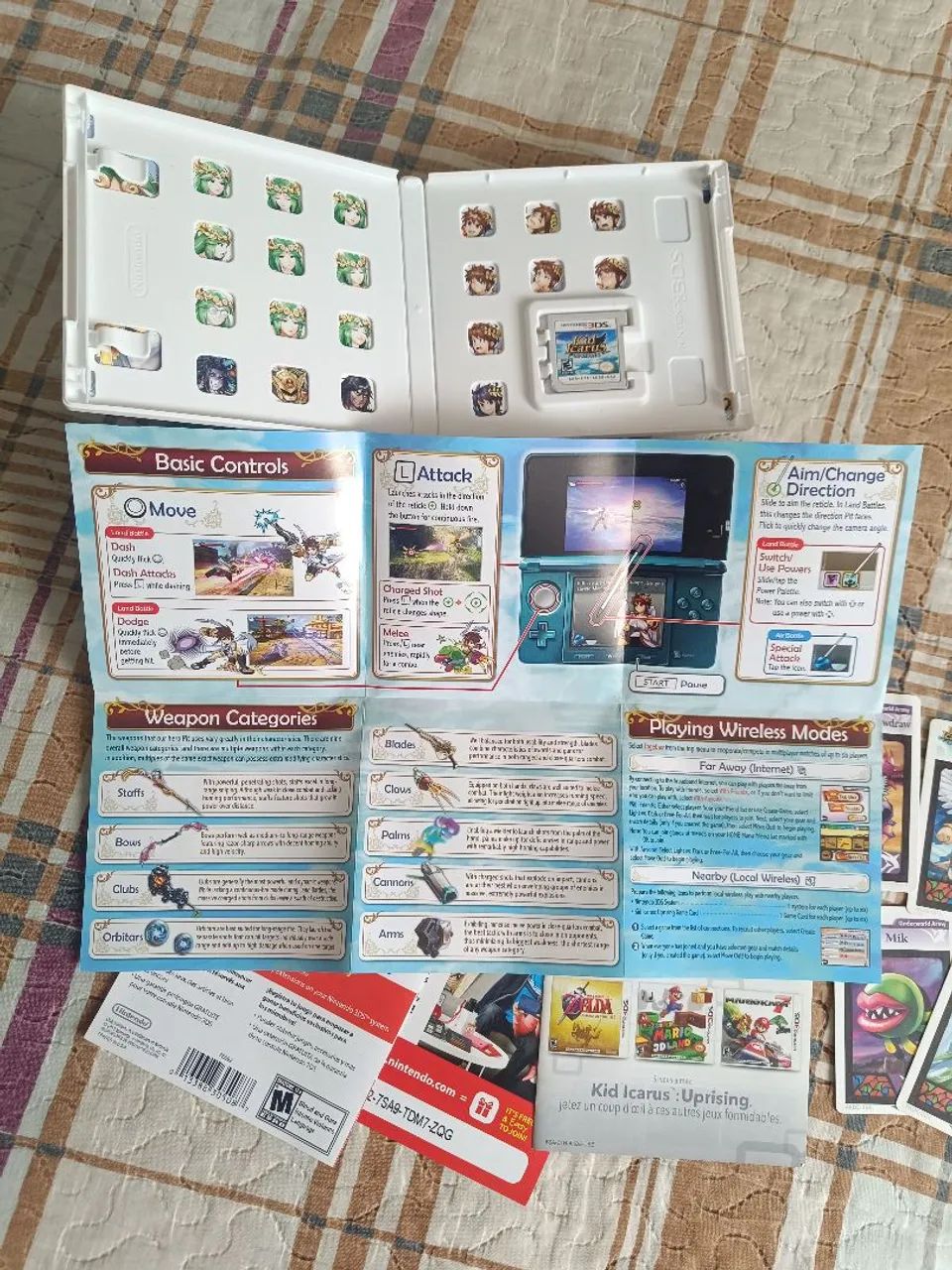 Kid Icarus uprising Nintendo 3ds impecável  - Foto 3