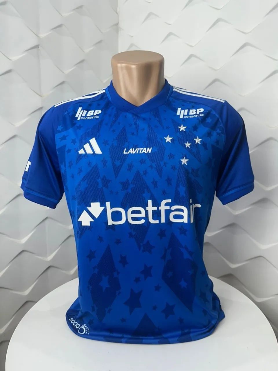 Camisa Cruzeiro 2024 Home Utilizada em Jogo Marlon