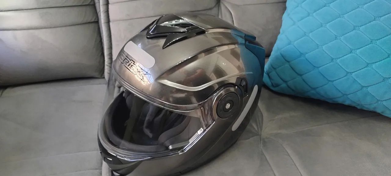 Capacete Norisk com óculos número 62 - Foto 5