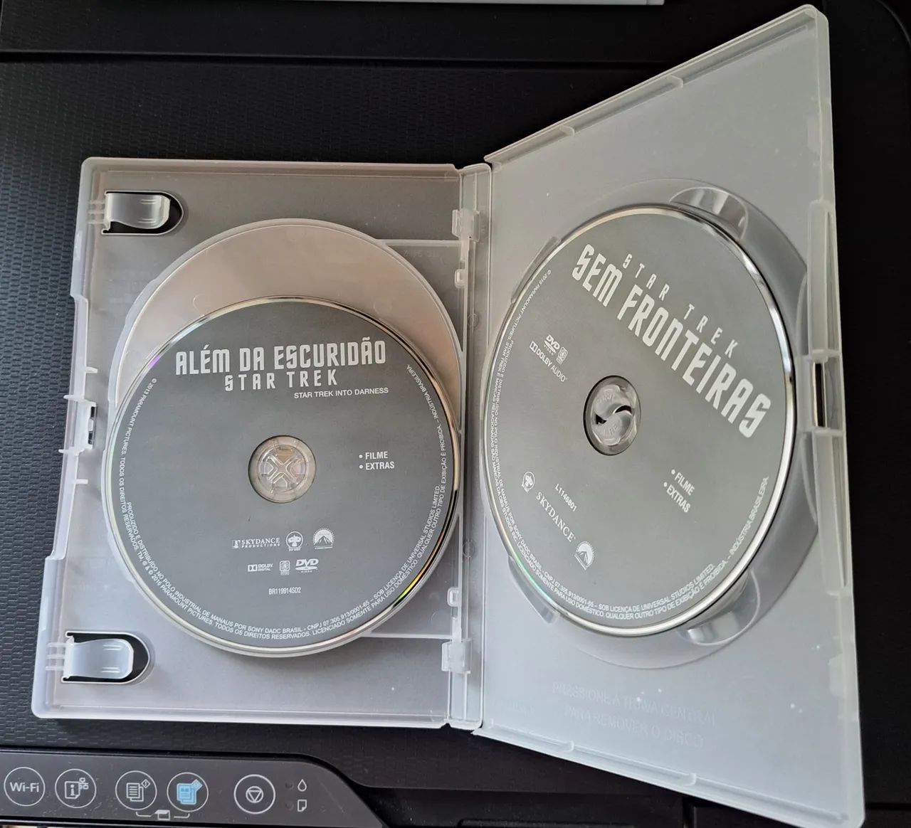 3 filmes em DVD originais com extras Jornada nas Estrelas, a trilogia (2009-2016)  - Foto 6