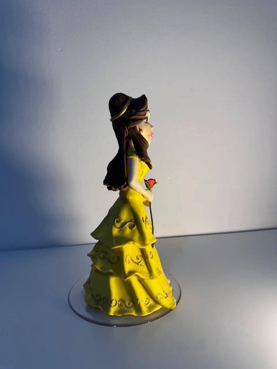 Boneca de biscuit princesa do filme bela e a fera - Foto 2